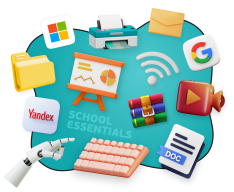 Цифровая база для школьника - КИБЕРшкола программирования для детей, компьютерные курсы для школьников, начинающих и подростков - KIBERone г. Ишим