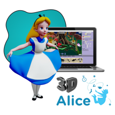 Alice 3d - КИБЕРшкола программирования для детей, компьютерные курсы для школьников, начинающих и подростков - KIBERone г. Ишим