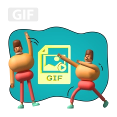 Gif-анимация - КИБЕРшкола программирования для детей, компьютерные курсы для школьников, начинающих и подростков - KIBERone г. Ишим