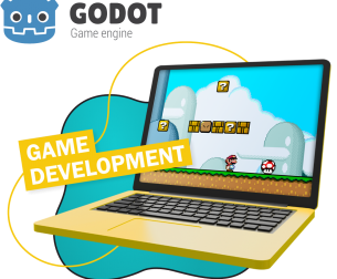 Godot.  Основа создания легендарных игр - КИБЕРшкола программирования для детей, компьютерные курсы для школьников, начинающих и подростков - KIBERone г. Ишим